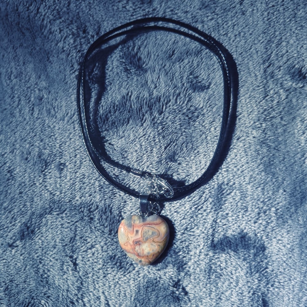 Crazy Lace Agate Καρδιά CLAK-02 - Image 3
