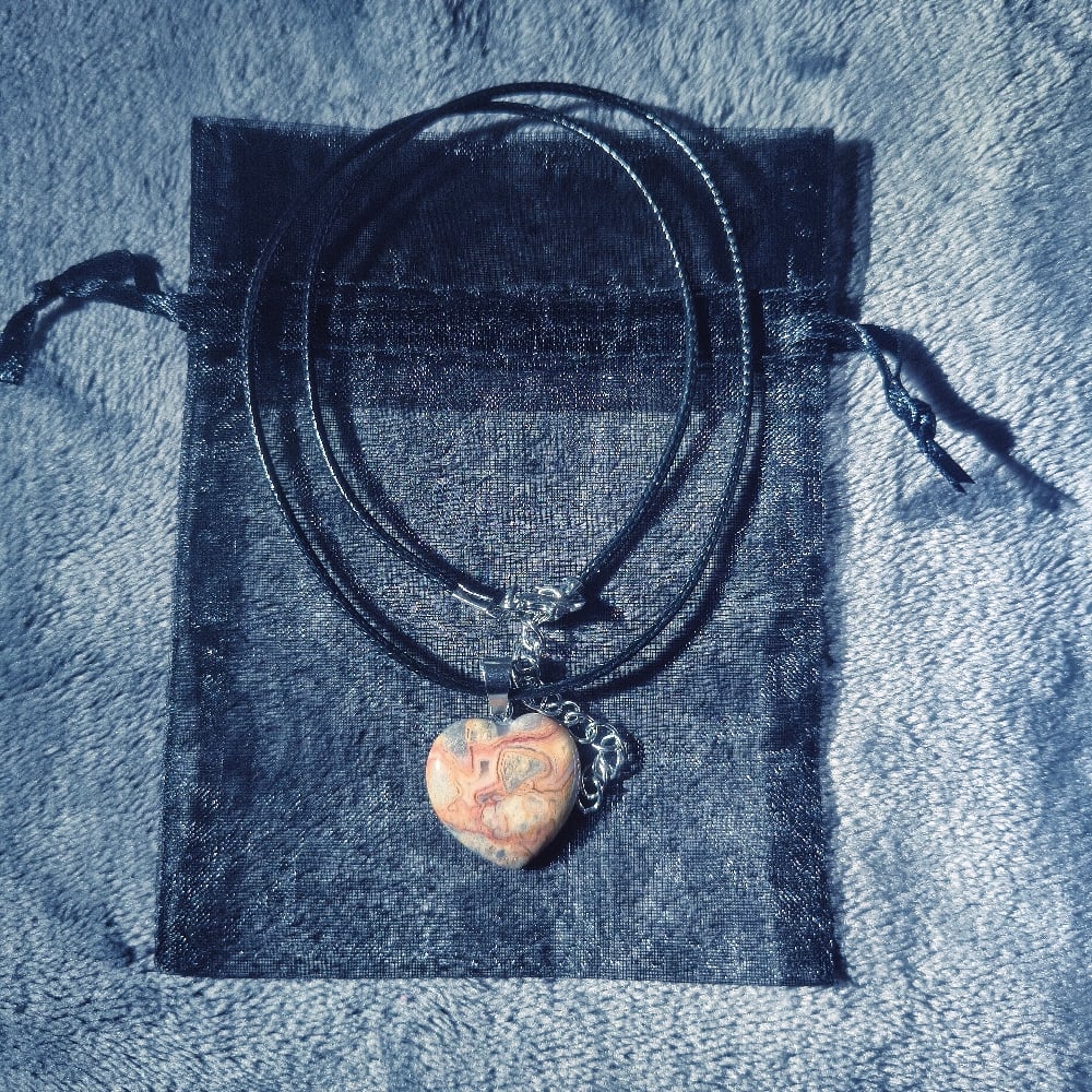 Crazy Lace Agate Καρδιά CLAK-02 - Image 4