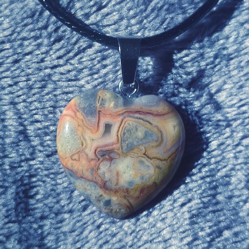 Crazy Lace Agate Καρδιά CLAK-02