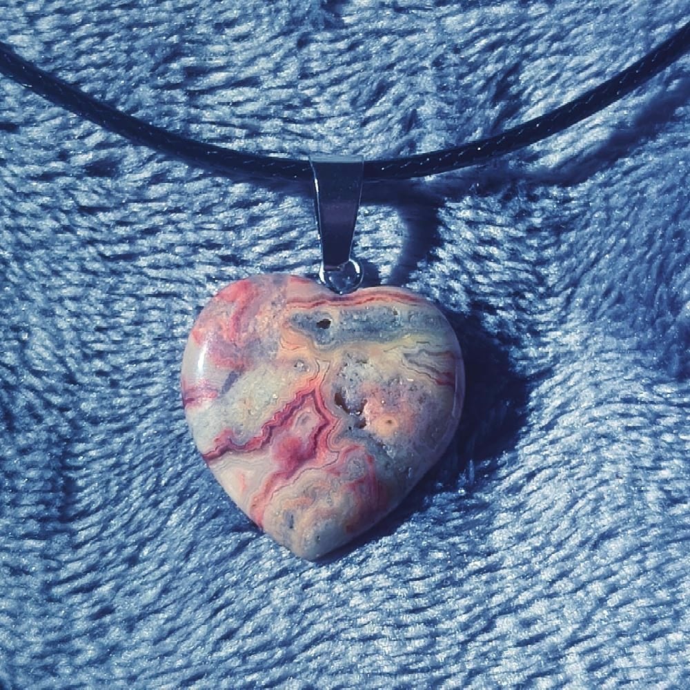 Crazy Lace Agate Καρδιά CLAK-03