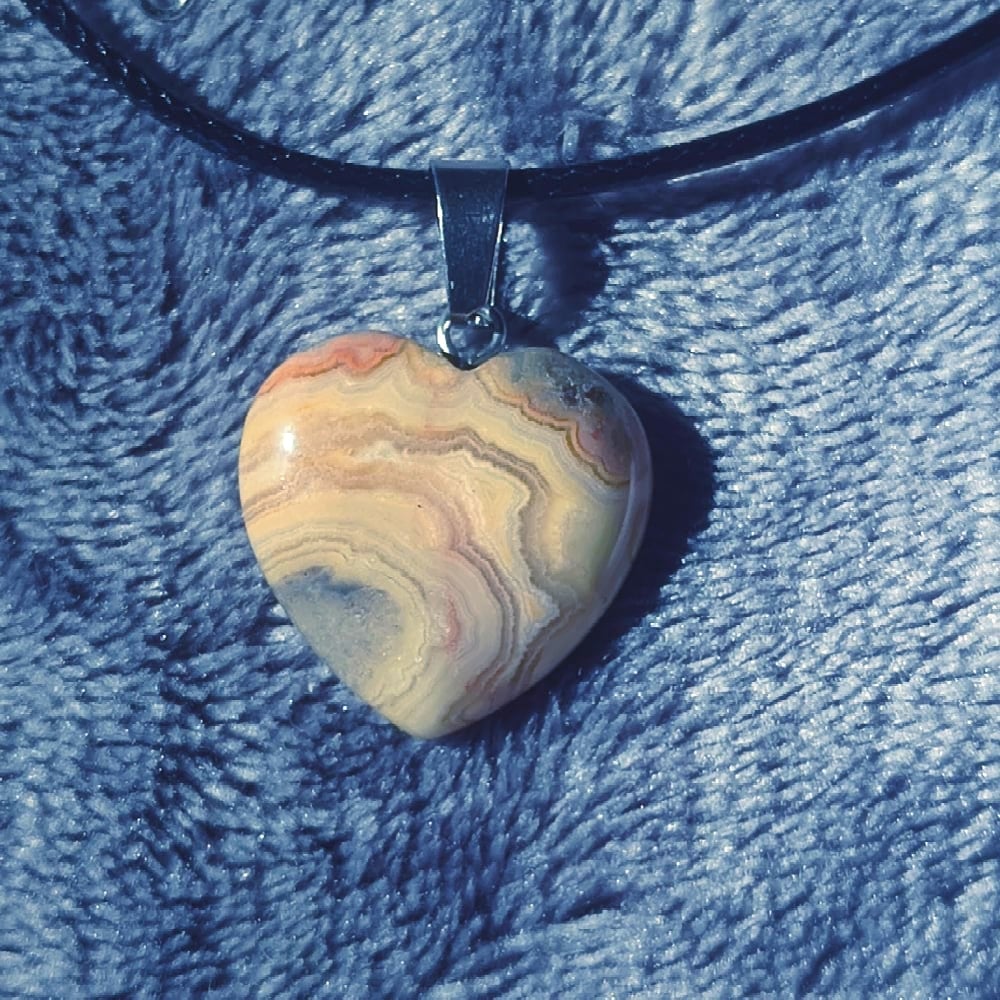 Crazy Lace Agate Καρδιά CLAK-05