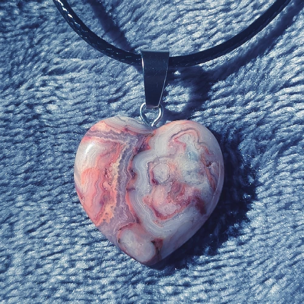 Crazy Lace Agate Καρδιά CLAK-08
