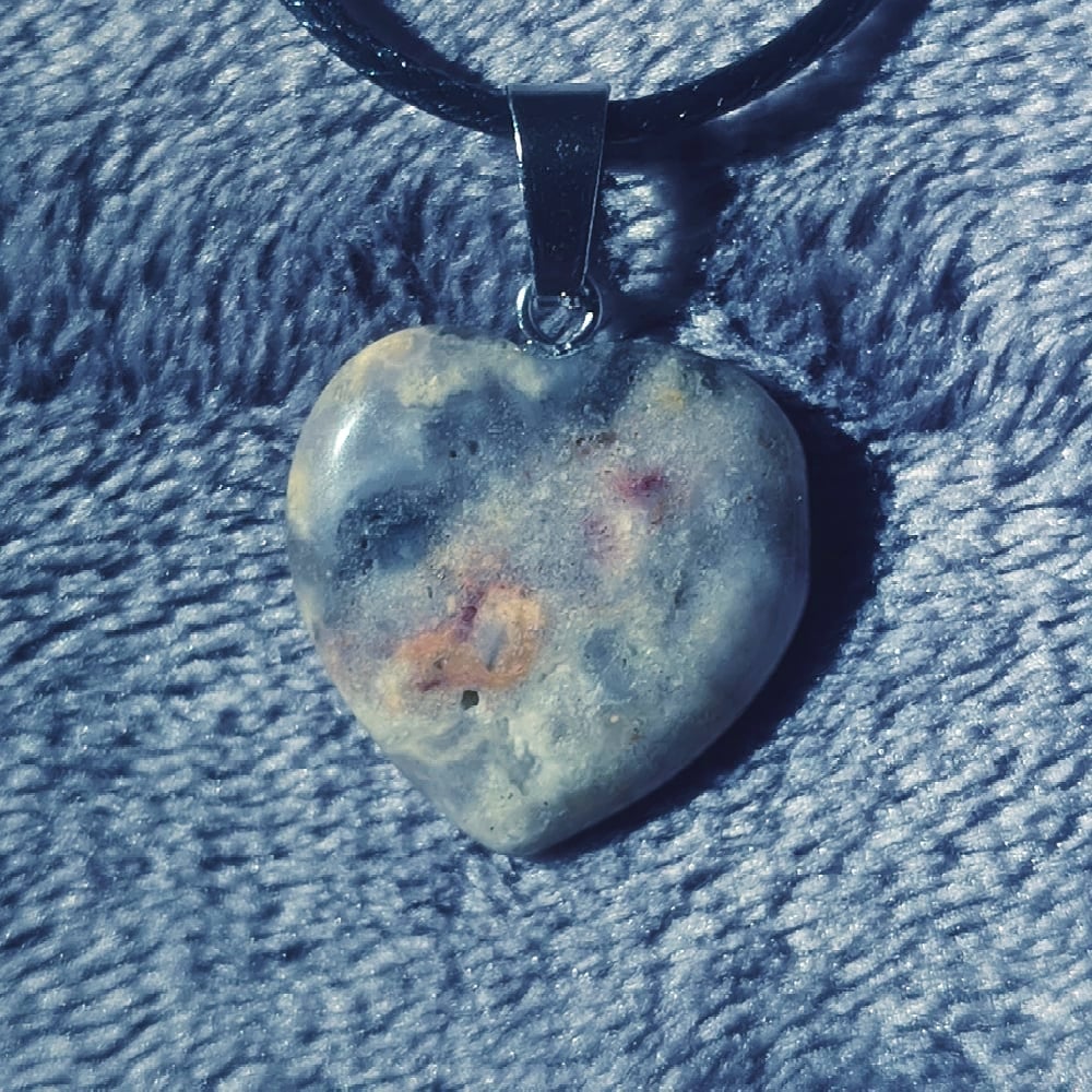 Crazy Lace Agate Καρδιά CLAK-10