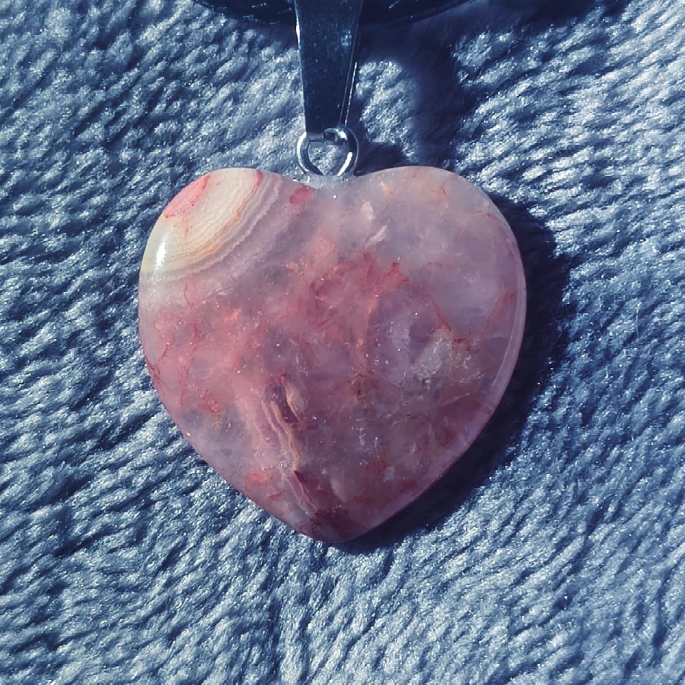 Crazy Lace Agate Καρδιά CLAK-12