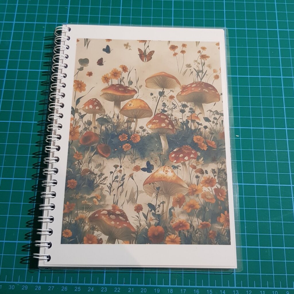 Mushroom Valley Notebook spiral ii