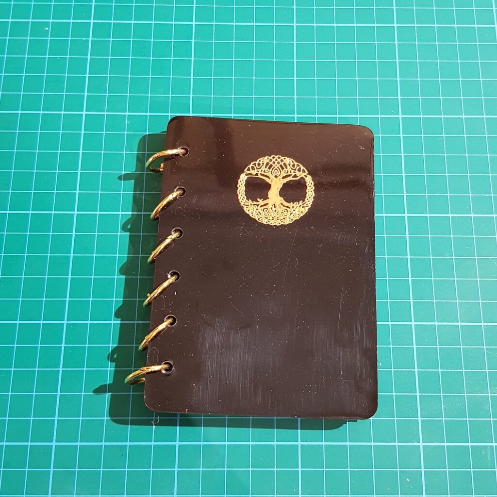 Pocket Resin Tree of Life  Notebook