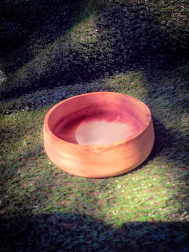 Round Pot teracotta marble Porcelain (χωρίς τρύπα)